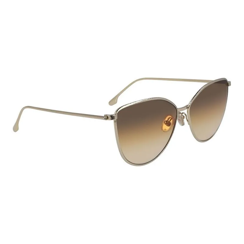 Victoria Beckham Butterfly Sunglasses Women's Gold-2