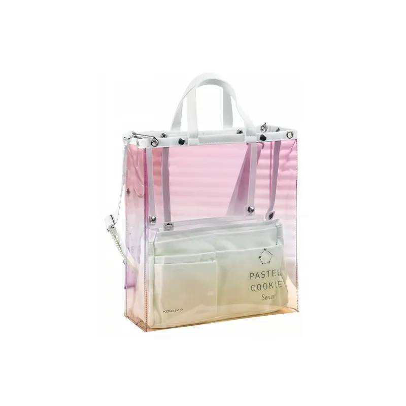 KOKUYO PVC Tote Bag Shopping Bag Shoulder Bags Handbags Regular Unisex Multicolor-9