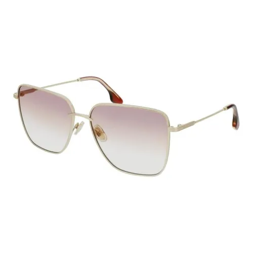Victoria Beckham Irregular Shape Sunglasses Unisex Silver