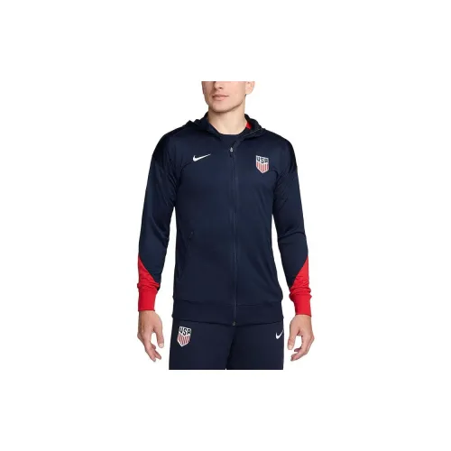 Nike USMNT Strike Men's Nike Dri-FIT Soccer Hooded Track Jacket