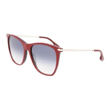 Victoria Beckham Plastic Butterfly Sunglasses Unisex Red