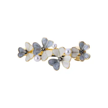 Left Europe Hair Clips Women's