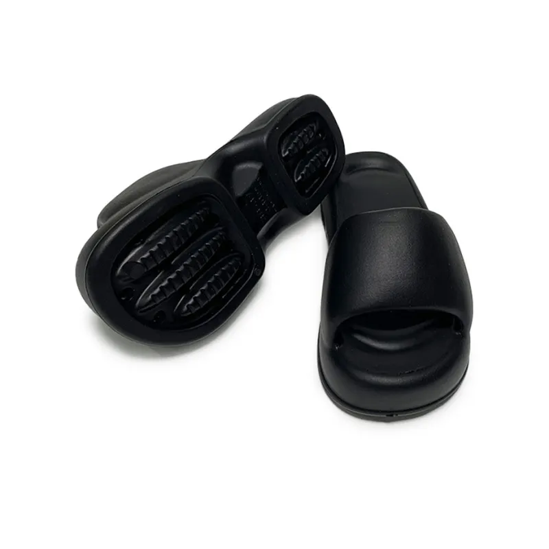 XMISTUO EVA Quiet Slip-Resistant Odor-Resistant Abrasion-Resistant Antibacterial Slide Slippers Women's-3