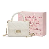 Cream White+Shopping Bag