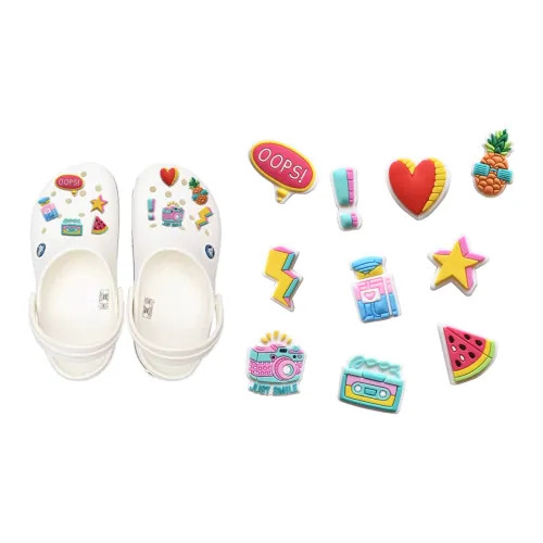 US8ACC Compatible Sandal Ciabatte Crocs Clogs Decoration DIY Soft Gel Shoe Flower Unisex