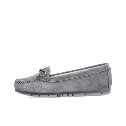 Strongman 3515 Casual Single Shoes Women's Gray Dark Blue