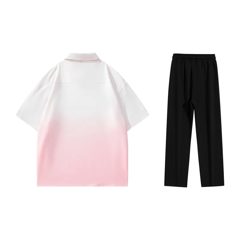 LA'T.WEEKEND Shirt Matching Set Unisex-43