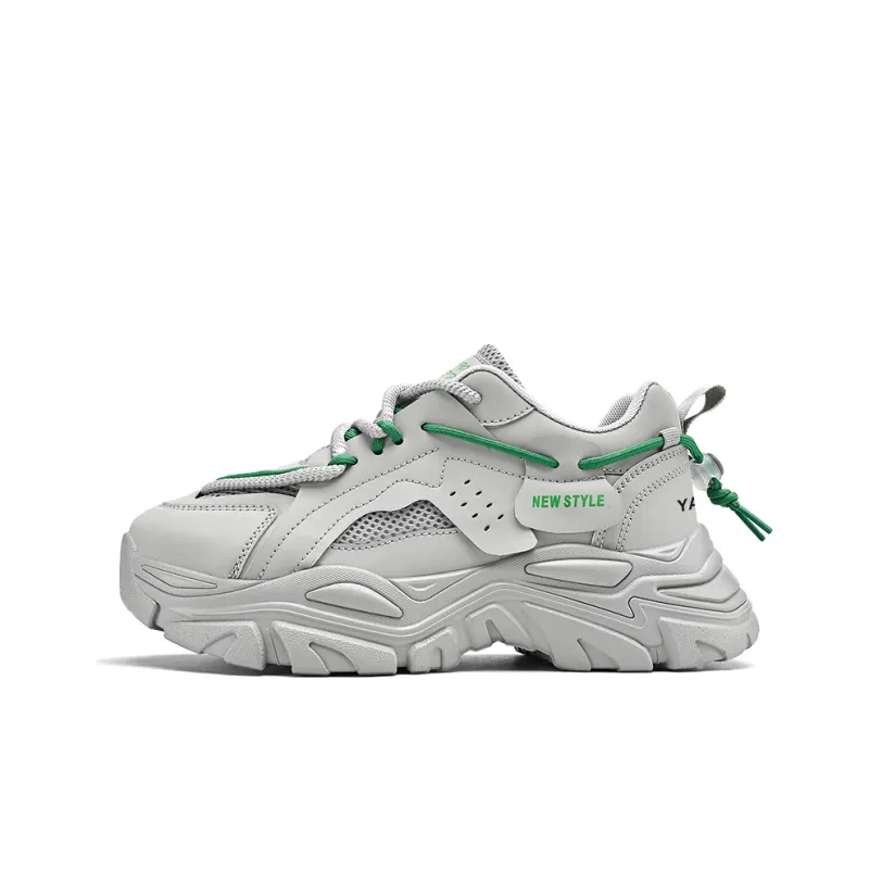 Yalu Breathable And Lightweight Low Top Chunky Sneakers Men's-9