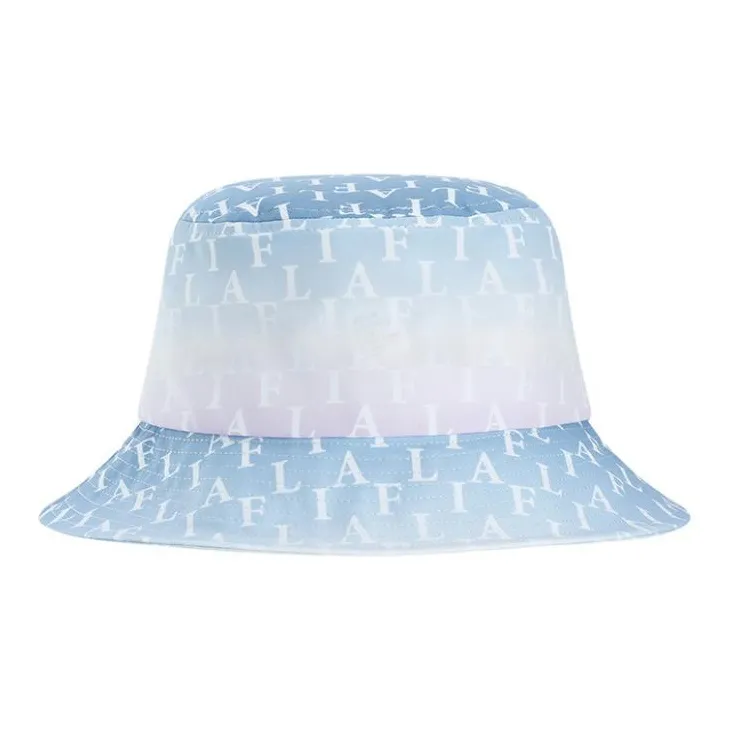 FILA Polyester Bucket Hats Unisex Blue-1