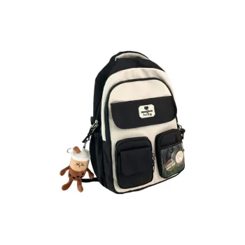 NX DOUGHNUT Oxford Backpack Backpack Shopping Bag Backpack Regular Women's Black/White/Blue/Brown/Red