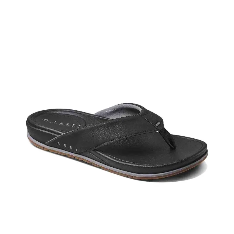 REEF Odor Resistant Slip Resistant Flip Flops Men's Black-1
