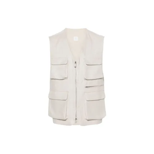 Eleventy V-neck Linen Vest