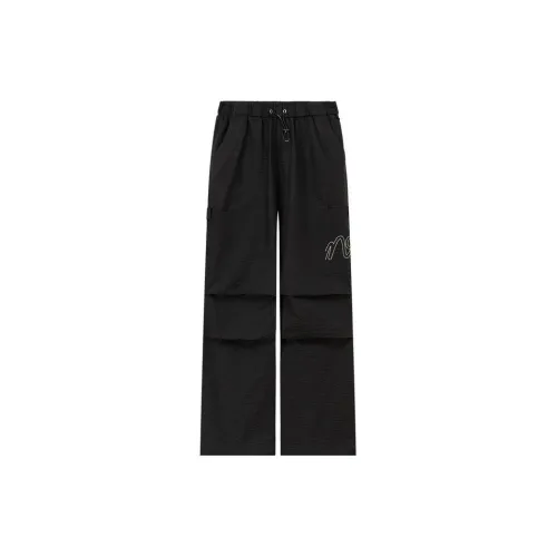 NO ONE ELSE Casual Pants Unisex Black