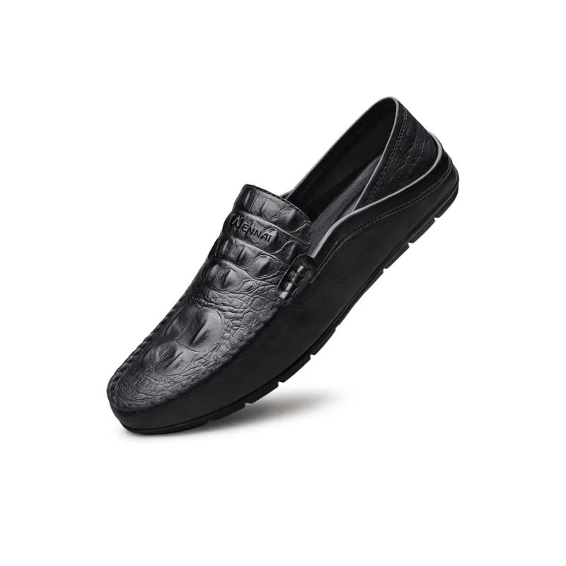 Wen Nai Casual Shoes Men's Black-2