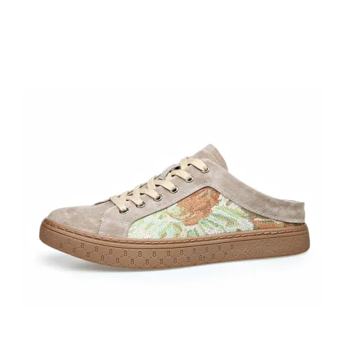 LUOMAIKE Wrap-toe Slippers Men's Khaki
