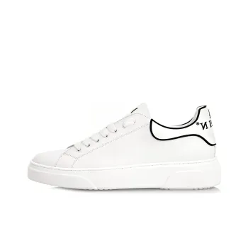PHILIPP PLEIN Low Top Stylish Skateboarding Shoes Unisex White