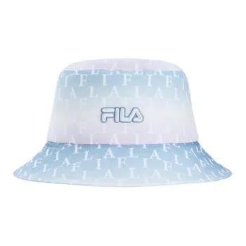 FILA Polyester Bucket Hats Unisex Blue
