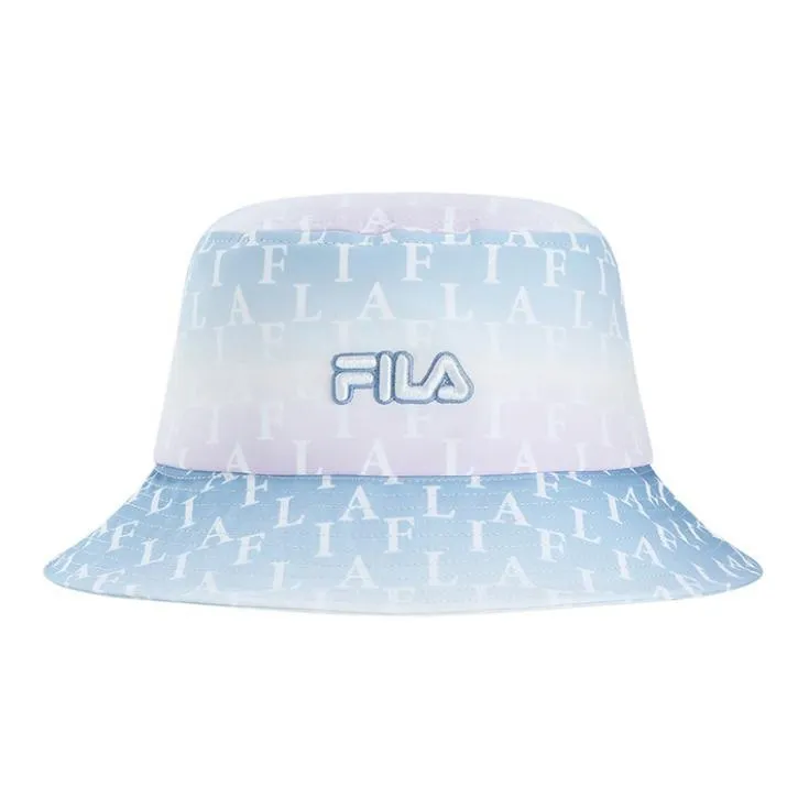 FILA Polyester Bucket Hats Unisex Blue-0