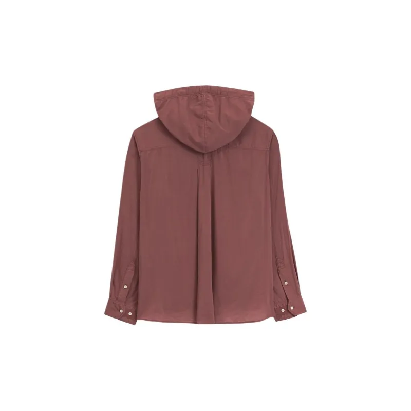 ZARA Polo Shirt Men's Overripe Plum Color-1