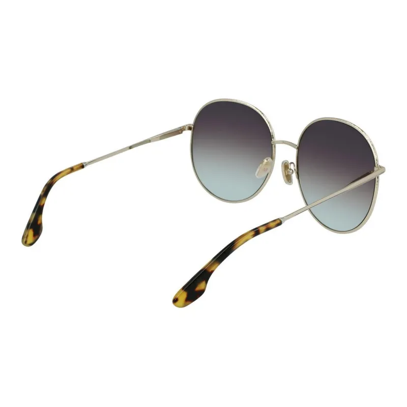 Victoria Beckham Round Sunglasses Unisex Gray-4