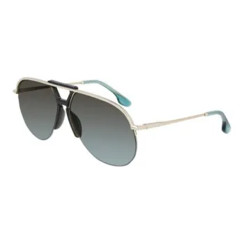 Victoria Beckham Aviator Sunglasses Women's Silver