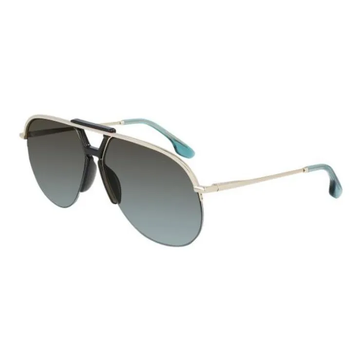 Victoria Beckham Aviator Sunglasses Women's Silver-0