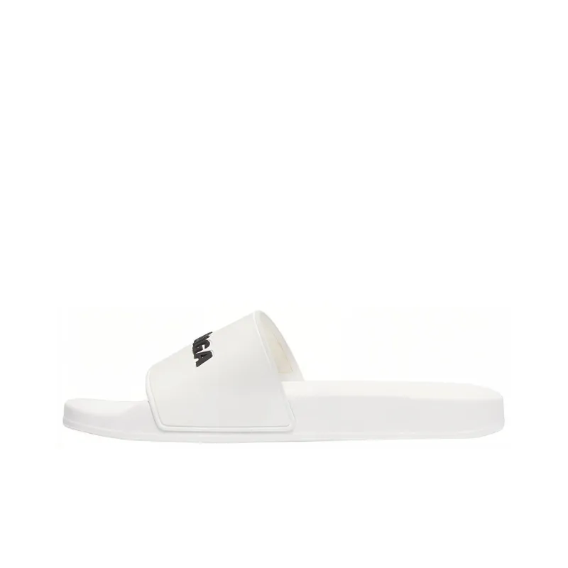Balenciaga Pool Slides 'White'-0