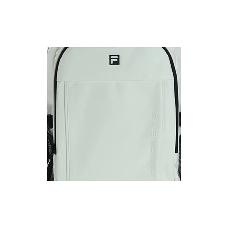 FILA Fabric Laptop Backpack Regular Men's Ecru-2