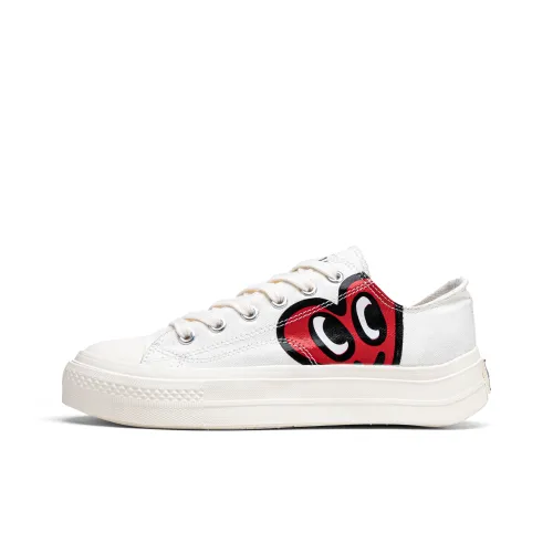 Charles Jang's Happy Heart X SEMIR Canvas Shoes Women's Low-Top