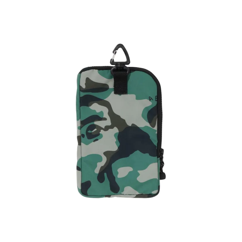A BATHING APE Polyester Shoulder Bag, Crossbody Bag Regular Men's Emerald-2