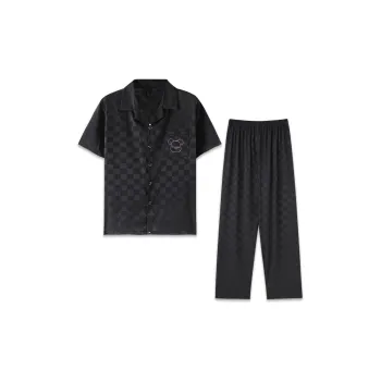 Good Fortune Pajama Set Men's Black