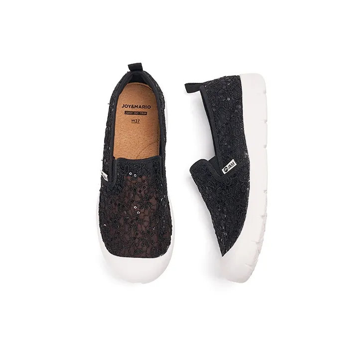 Joy&Mario Breathable Lightweight Low-Top Casual Shoes Women's-3