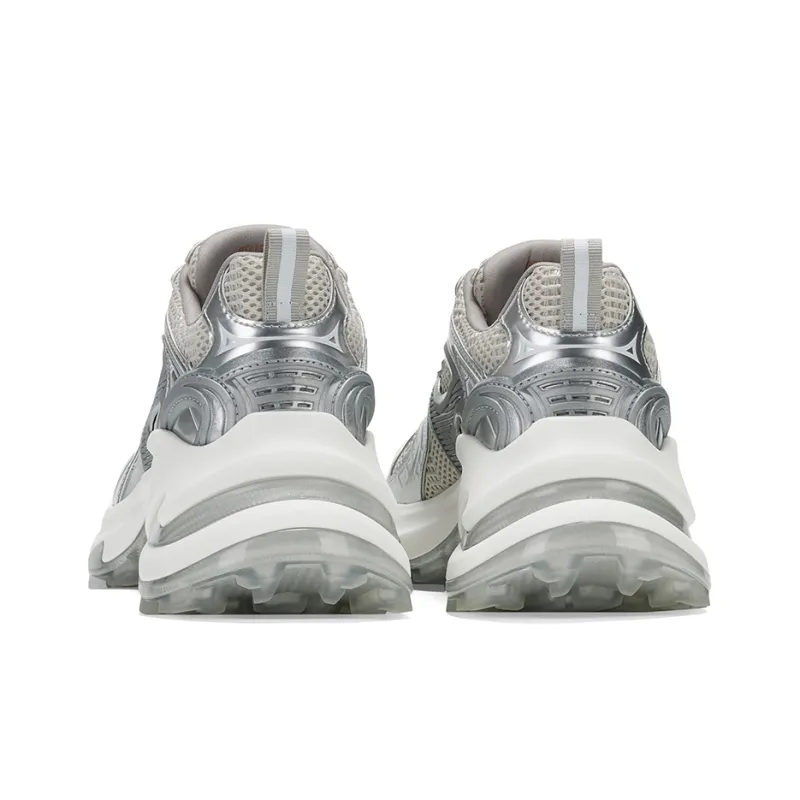 GG CC Chunky Sneakers Women's Low Top Black/Silver-9