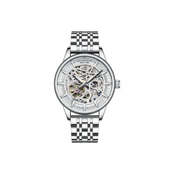GUANQIN Automatic Mechanical Movement Men's Watches White Dial