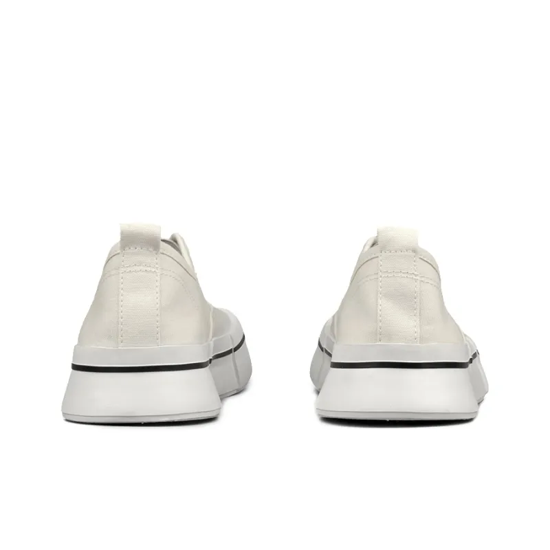 WENPU Anti-Slip Wear-Resistant Breathable Lightweight Low-Top Canvas Shoes Women's-5