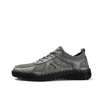 Abango Casual Shoes Unisex Low Top Black/Gray/Sand