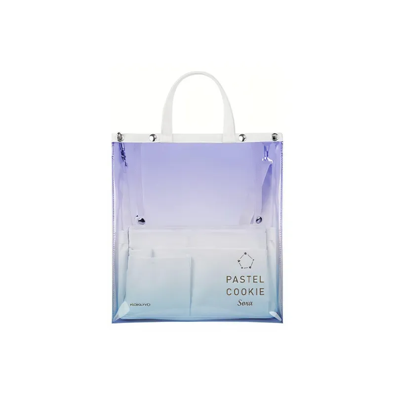 KOKUYO PVC Tote Bag Shopping Bag Shoulder Bags Handbags Regular Unisex Multicolor-0