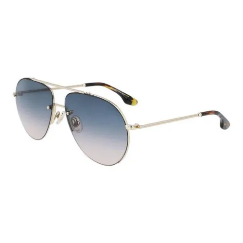 Victoria Beckham Aviator Sunglasses Women's Silver