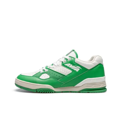 AVIA 855L Series Vintage Basketball Shoes Men Low-Top White/Green