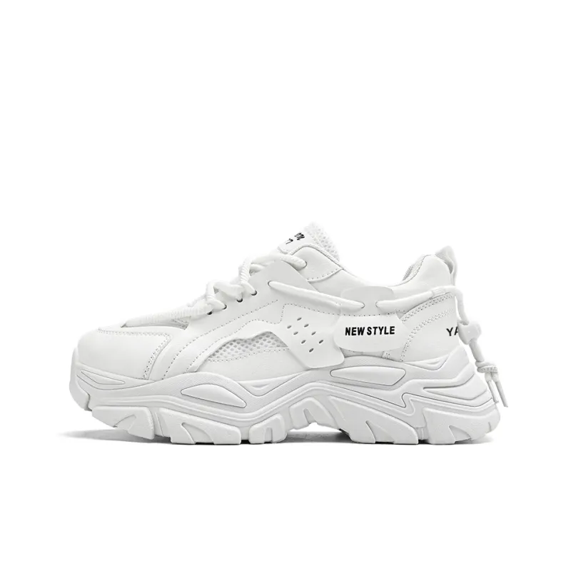 Yalu Breathable And Lightweight Low Top Chunky Sneakers Men's-3