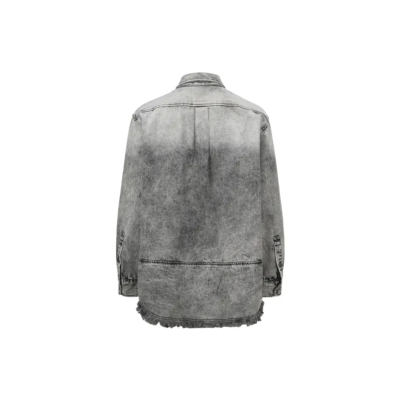 VANN VALRENCÉ Denim Jacket Unisex Mountain Lime-1