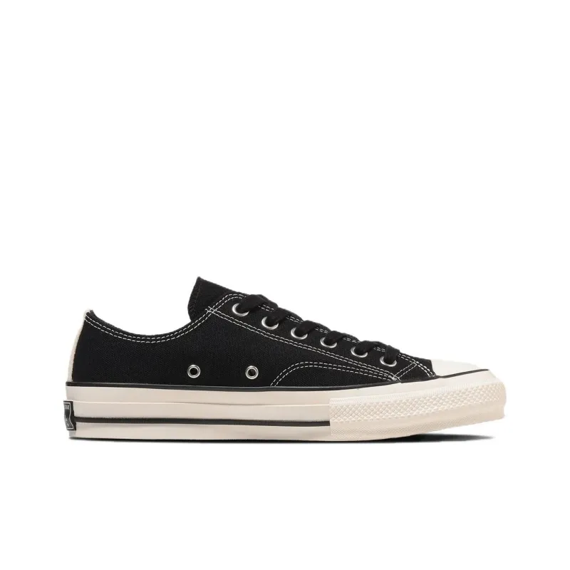 Converse Addict Chuck Taylor Canvas O Durable Breathable Low Top Canvas Shoes Unisex Black-1