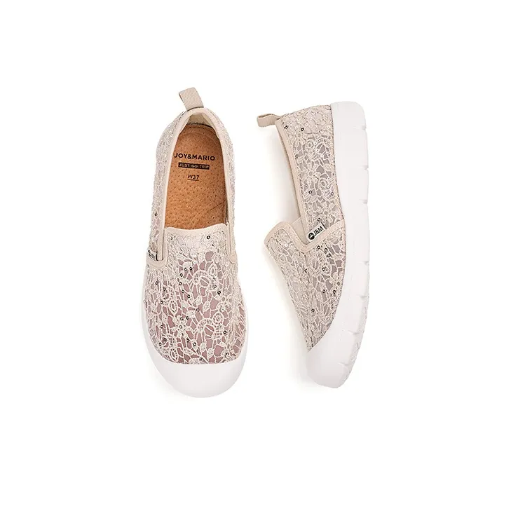 Joy&Mario Breathable Lightweight Low-Top Casual Shoes Women's-13