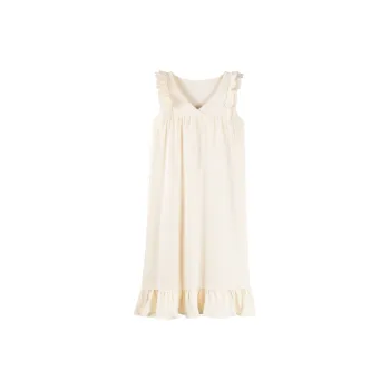 GOSO Nightgown Women's White Shades