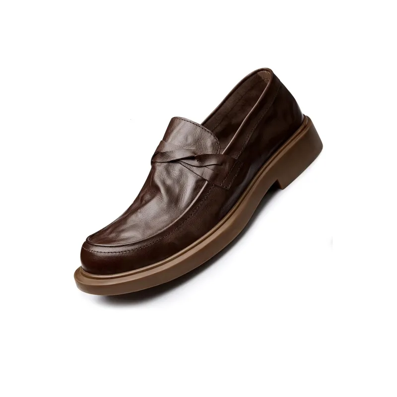 Brounvanm Loafers Men Black/Coffee-1