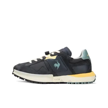 Le Coq Sportif Abrasion Resistant Support Low Top Casual Shoes Women's Gray Green