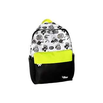 Disney Nylon Backpack Regular Unisex Yellow/Blue/Pink/White