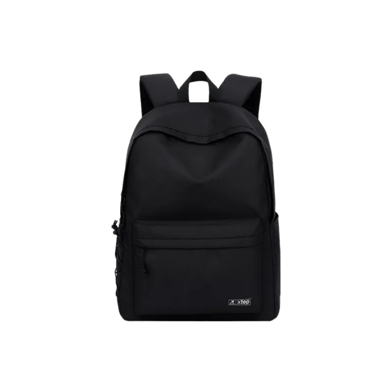 XTEP Polyester Backpack Regular Unisex Beige Black-6