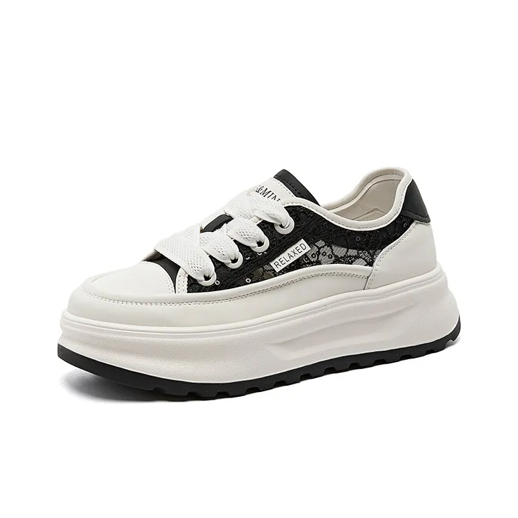 15 MINS Anti Slip Wear Resistant Low Top Skateboard Shoes Women's-1