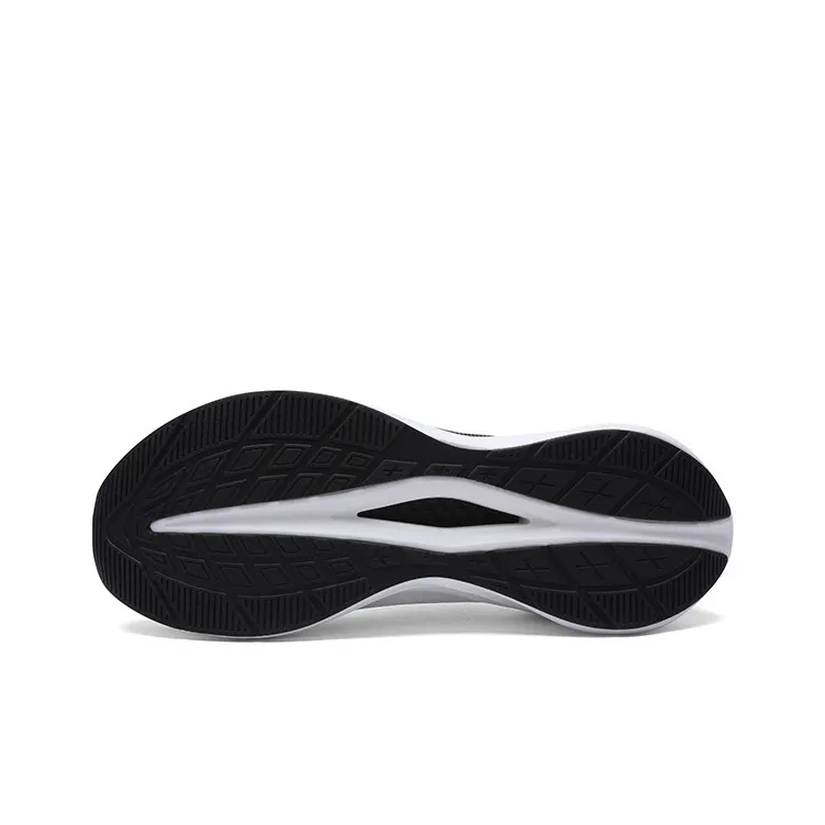 LPMX Running Shoes Men Low Top Beige White Black-4
